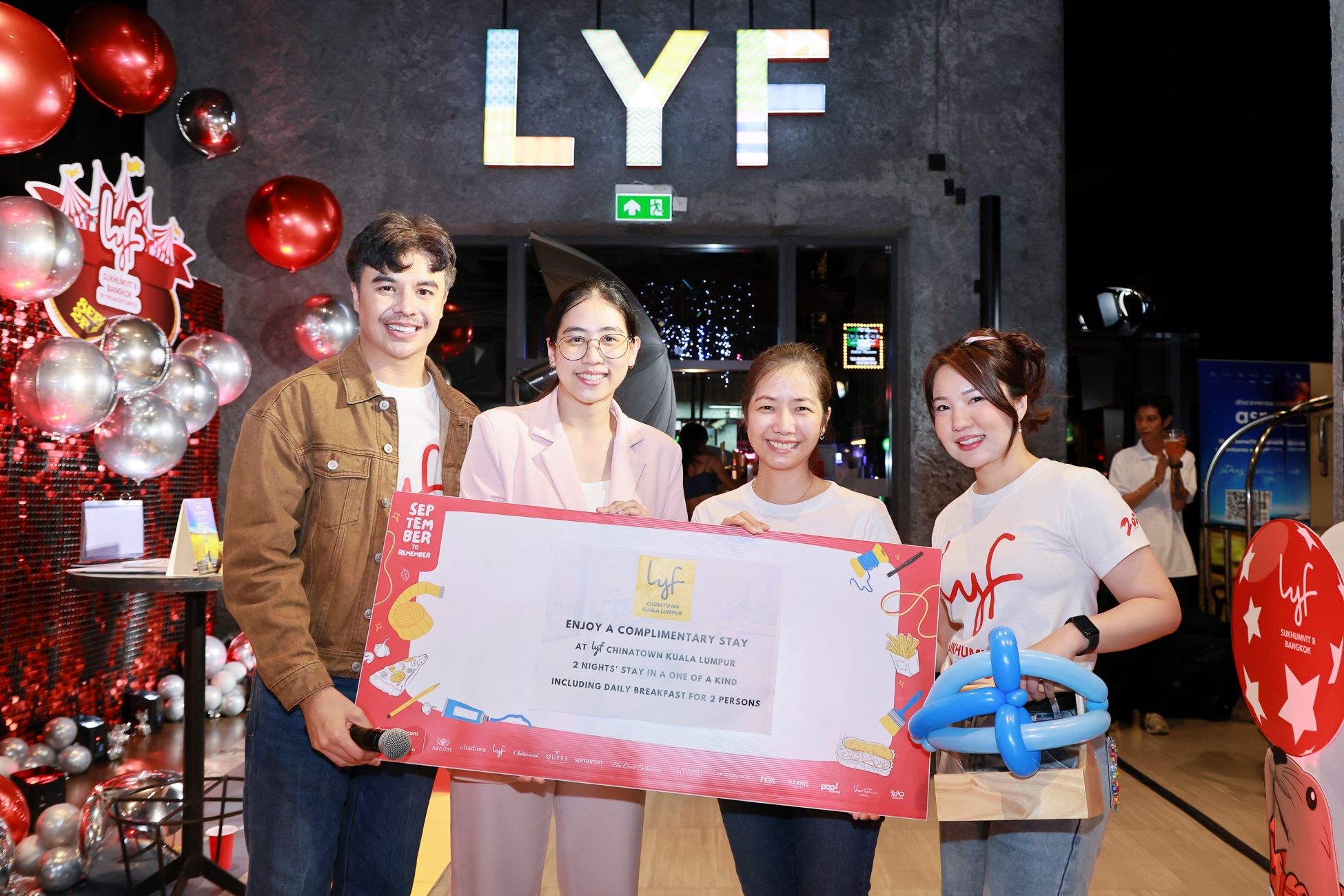 lyf Sukhumvit 8 เฉลิมฉลอง 2 ปี มอบโปรฯ พัก 3 คืน ราคา 2 คืนให้ผู้เข้าพัก