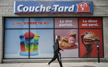 A Couche-Tard location in Montreal (Photo by Graham Hughes / AFP)