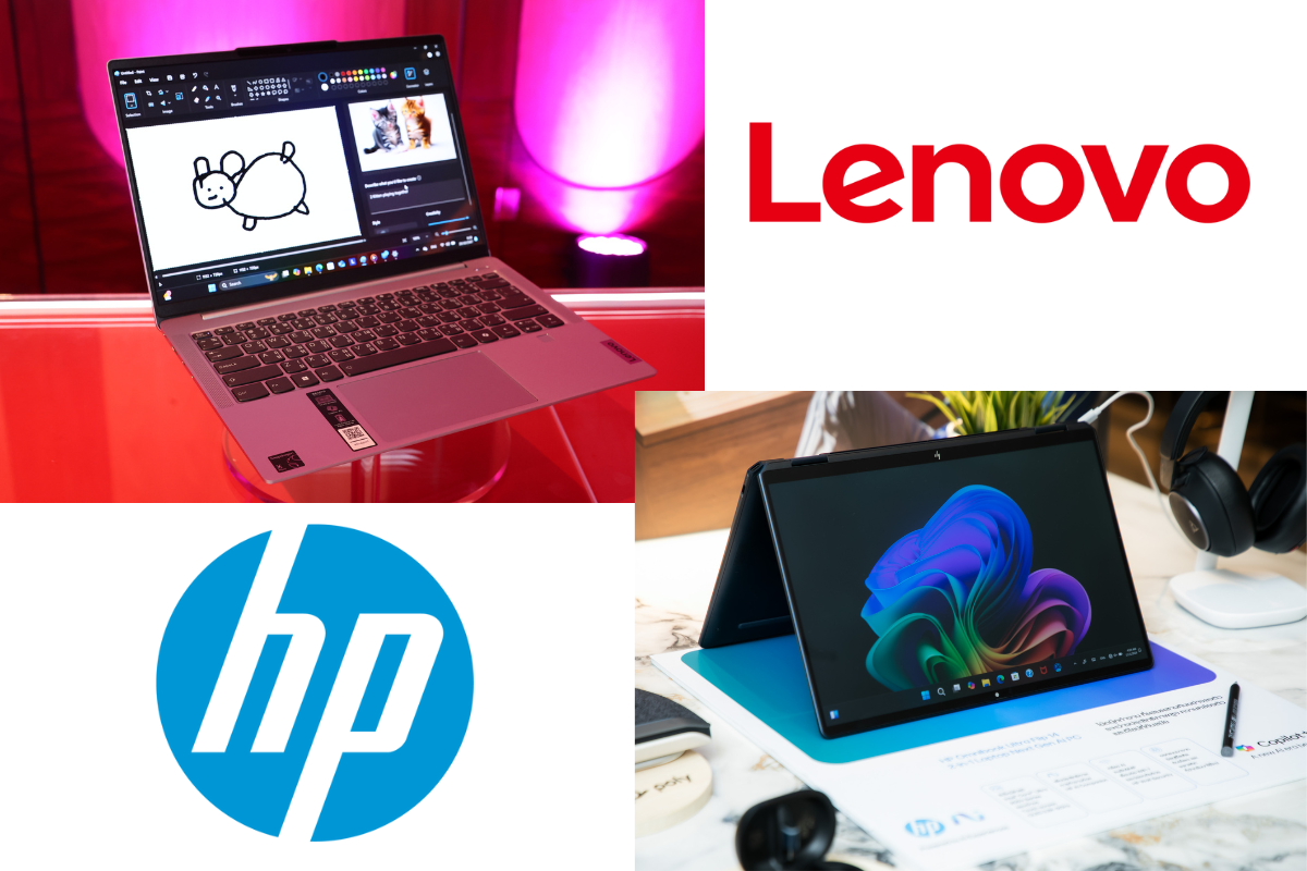 ส่องสเป็ก AI PC “Lenovo-HP” รุ่นใหม่ โมเดลท็อปเฉียด 60,000 บาท