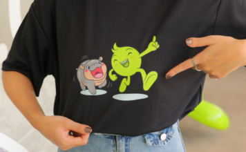 AIS เสื้อยืด หมูเด้ง ฮิปโปแคระ