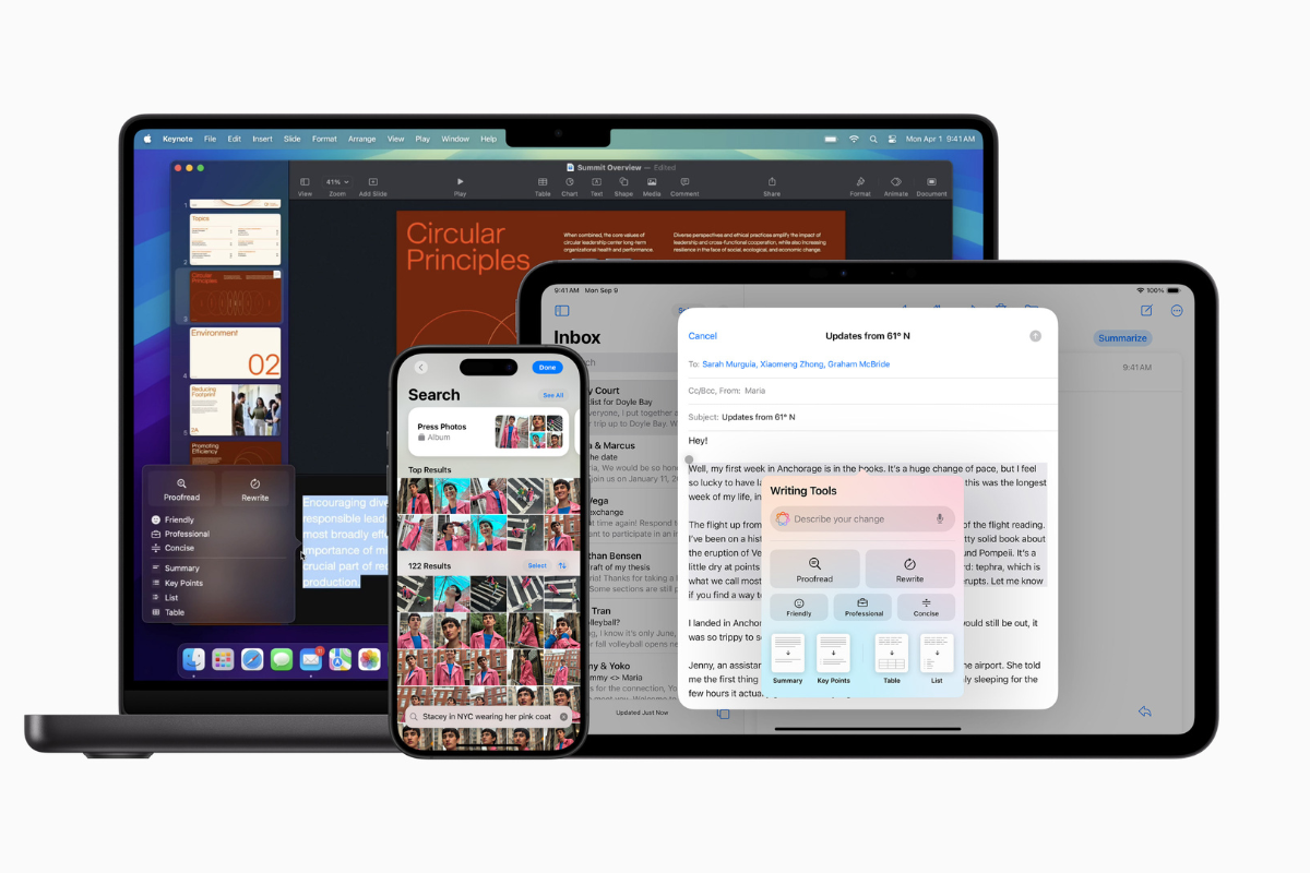 สาวกแอปเปิลเฮ! Apple Intelligence ใช้ได้แล้วบน iOS 18.1