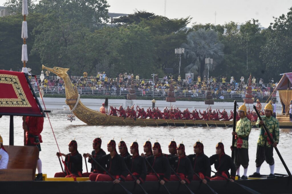 ซ้อมใหญ่เสมือนจริงครั้งแรก ขบวนพยุหยาตราทางชลมารค วันที่ 15 ตุลาคม 2567