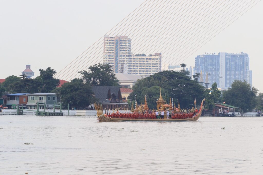 ซ้อมใหญ่เสมือนจริงครั้งแรก ขบวนพยุหยาตราทางชลมารค วันที่ 15 ตุลาคม 2567