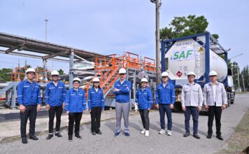 บางจาก นำร่องเติม SAF เข้าระบบท่อสนามบินสุวรรณภูมิ-ดอนเมือง