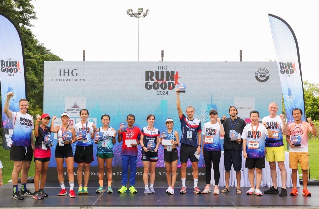 “IHG Run for Good” งานวิ่งการกุศล ระดมทุนกว่า 1.1 ล้าน ช่วยคนตาบอด