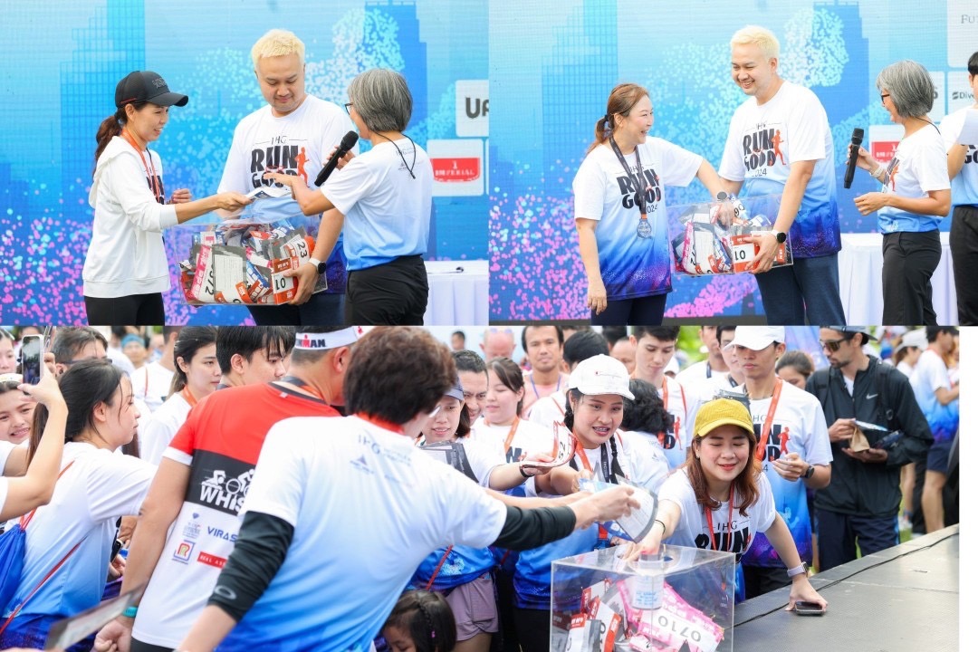 “IHG Run for Good” งานวิ่งการกุศล ระดมทุนกว่า 1.1 ล้าน ช่วยคนตาบอด