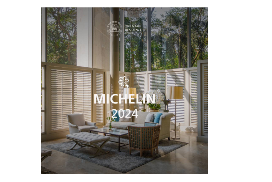 โอเรียนเต็ล เรสซิเดนซ์ กรุงเทพฯ คว้ารางวัล 1 MICHELIN Key