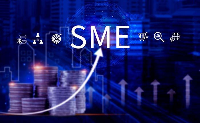 SME concept of business, Business, technology, internet and netw