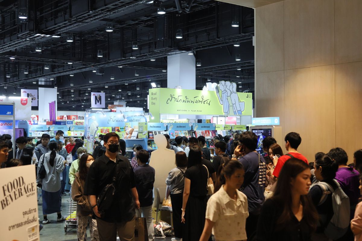 มหกรรมหนังสือรับอานิสงส์หยุดยาว แสนคนร่วมงาน-เงินสะพัด 60 ล้านต่อวัน
