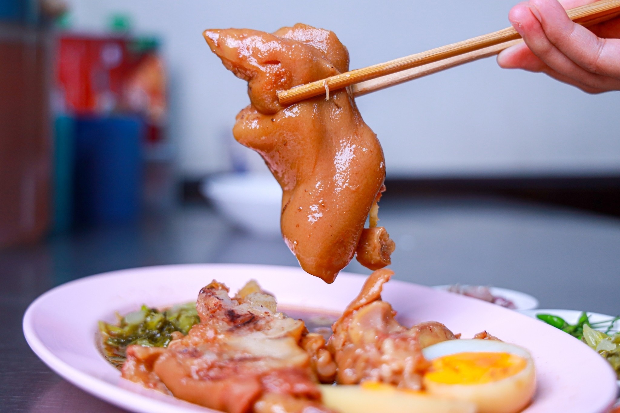 เล่อขาหมูทรงเครื่อง ขาหมูไขมันต่ำ เปื่อยนุ่มชุ่มฉ่ำ