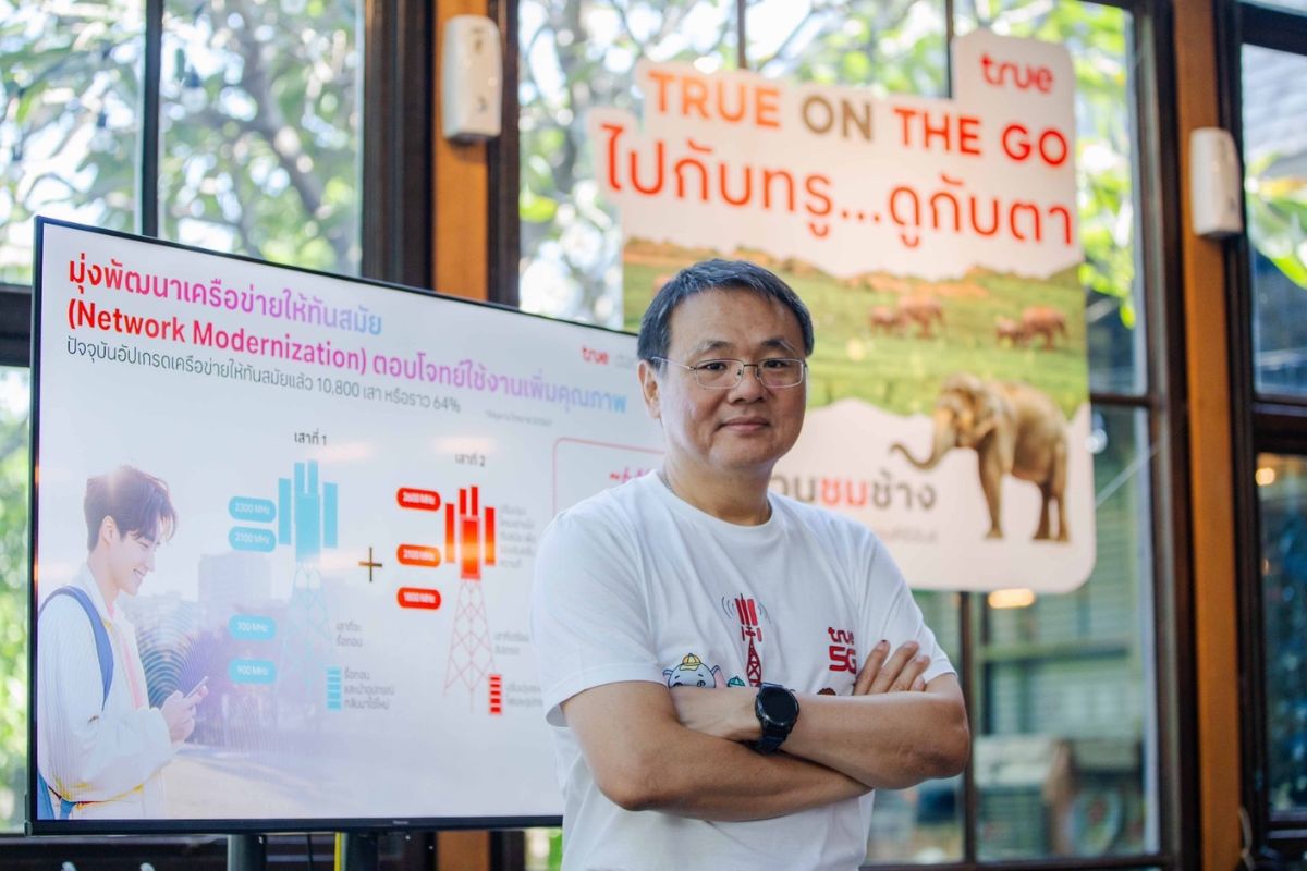 TRUE เผยหลังปรับปรุงโครงข่ายสู่ความทันสมัย 5G เร็วขึ้น 48%