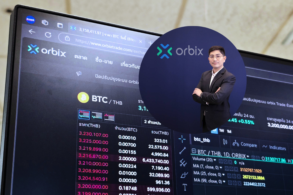 ตลาดคริปโตบูม Orbix เพิ่มส่วนแบ่งตลาดคริปโต 5 เท่าใน 1 ปี