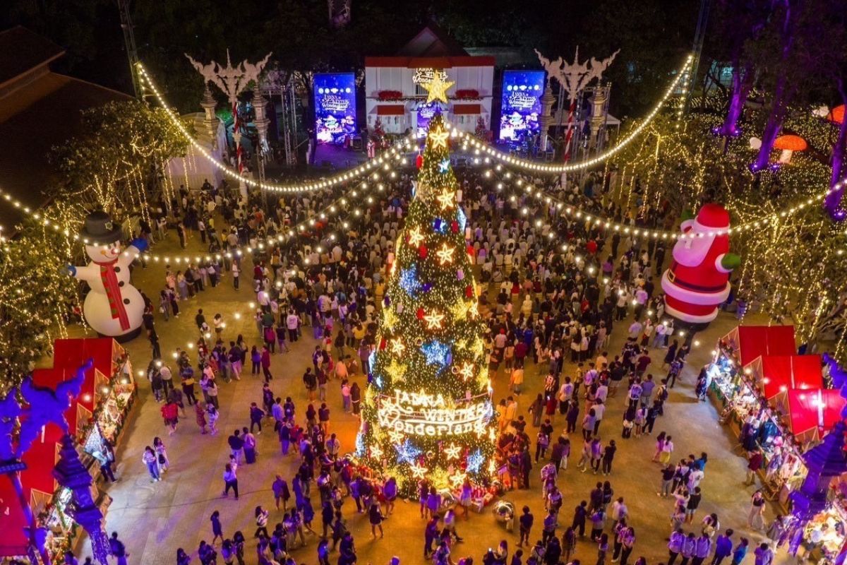 Lanna Winter Wonderland เชียงราย จัดเต็ม 10 แลนด์มาร์ก รับลมหนาว