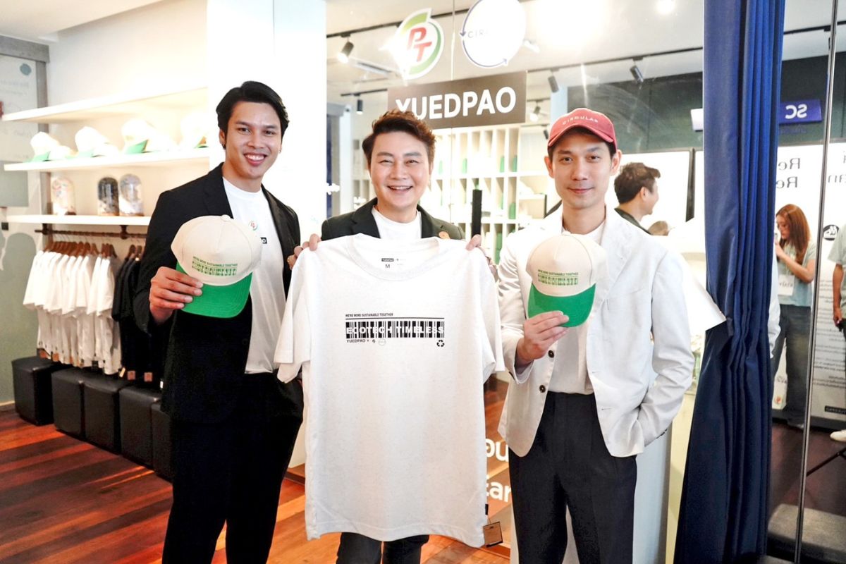 PT x Circular x Yuedpao แปลงโฉมเสื้อผ้าใช้แล้วเป็นคอลเล็กชั่นรักษ์โลก
