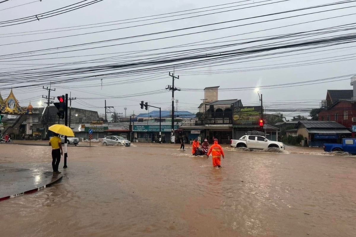 สงขลา น้ำท่วมแล้ว 15 อำเภอ ประชาชนเดือดร้อนกว่า 50,000 ราย