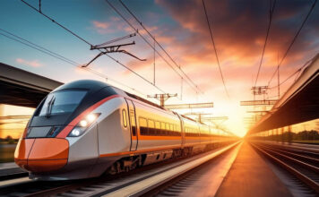 high speed train