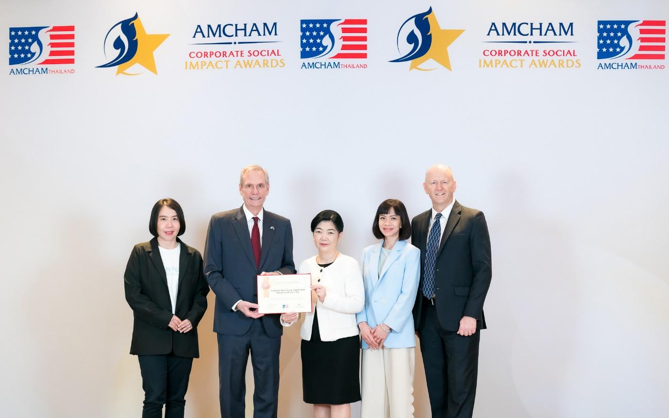 ซันโทรี่ เบเวอเรจ แอนด์ ฟู้ด (ประเทศไทย) พาโครงการรักษ์น้ำ Mizuiku คว้าประกาศนียบัตร Corporate Social Impact Awards 
