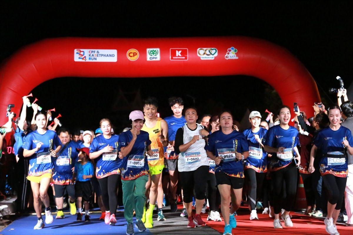 รองพ่อเมืองกรุงเก่า ร่วมงานวิ่ง ‘CPF & KASETPHAND RUN FOR CHARITY 2024’ มอบรายได้แก่ 4 โรงพยาบาล