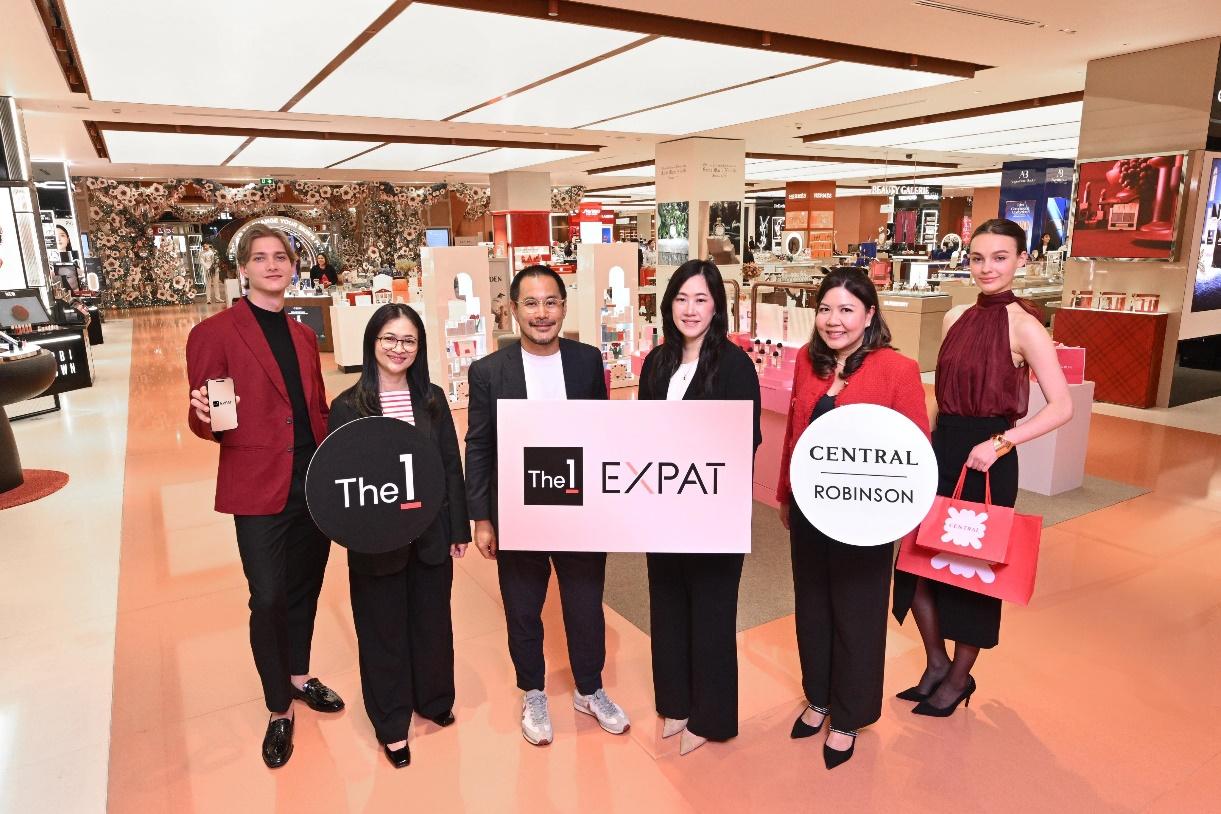 กลุ่มห้างสรรพสินค้าเซ็นทรัล จับมือ The 1 เปิดตัว The 1 EXPAT        