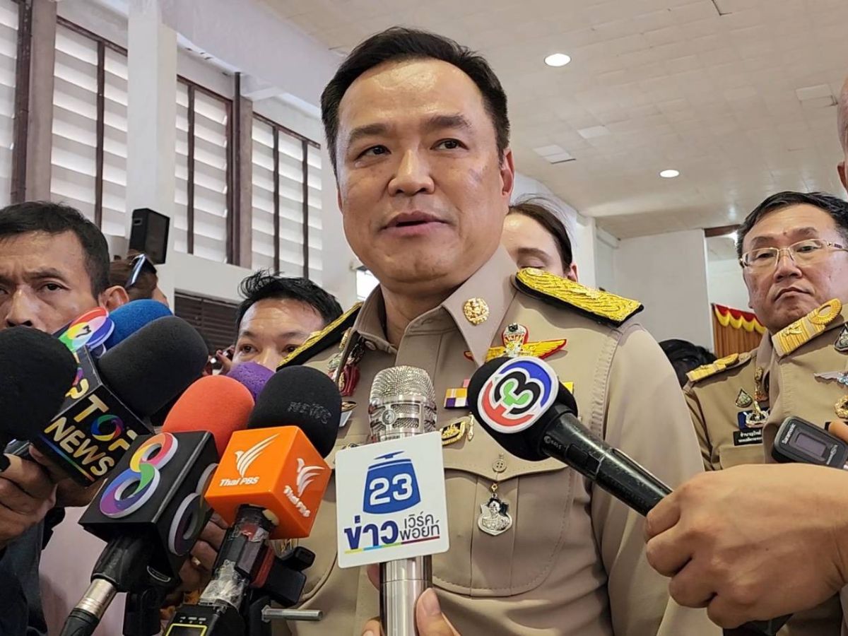 อนุทิน ยัน ‘คดีเขากระโดง’ ไร้ฟอกขาว ยึดกฎหมาย ลั่นไม่แทรกแซงช่วยเพื่อน