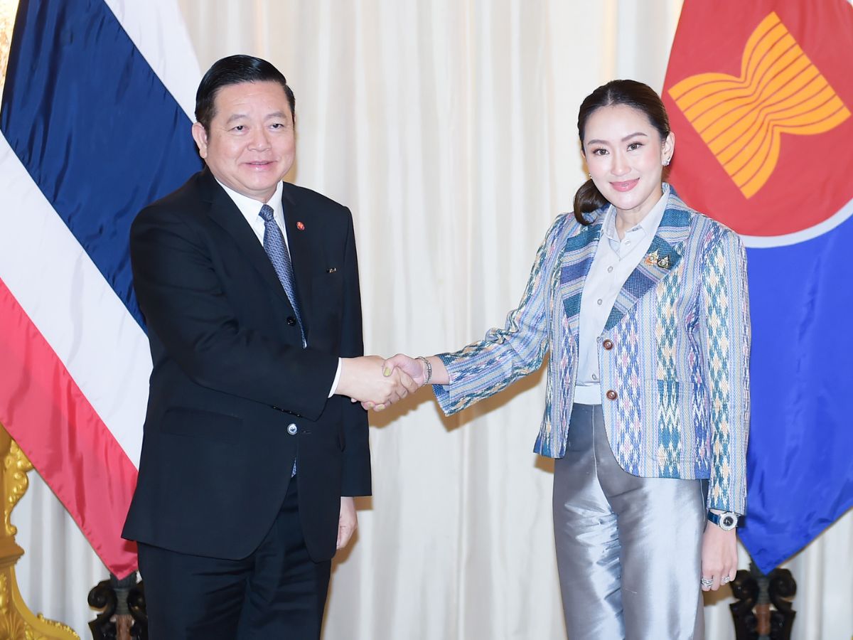 เลขาอาเซียน พบนายกฯ คุยร่วมมือแก้อาชญากรรมข้ามชาติ-ยาเสพติด