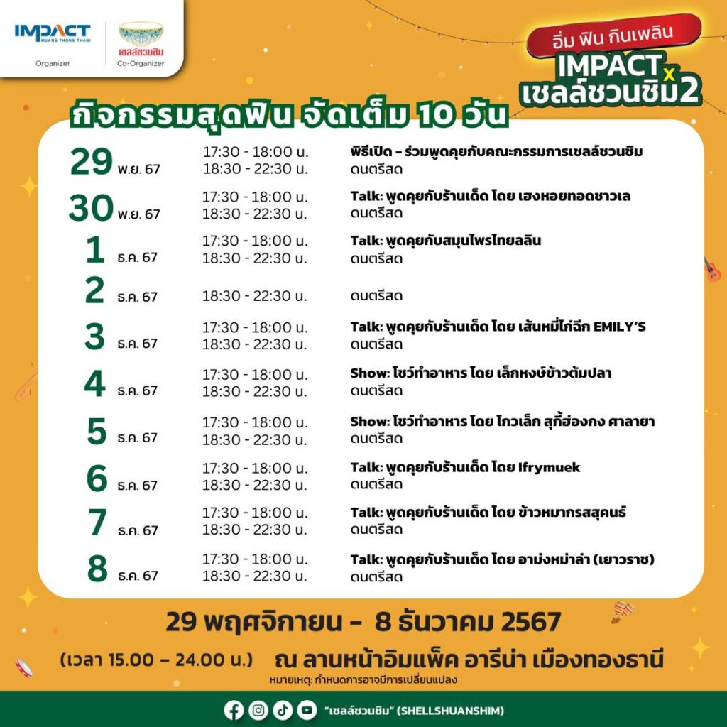 IMPACT X เชลล์ชวนชิม 2