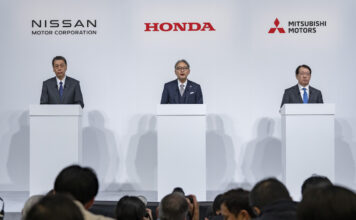 การแถลงข่าวร่วมของผู้บริหารนิสสัน ฮอนด้า และมิตซูบิชิ ในวันที่ 23 ธันวาคม 2024