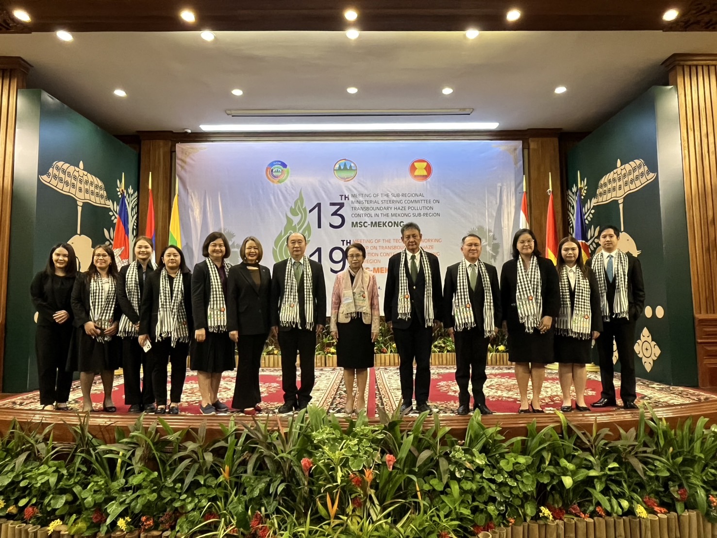 ไทยร่วมประชุมรัฐมนตรีสิ่งแวดล้อม 5 ประเทศ ตั้งเป้าลดจุดความร้อนจนถึงปี’73