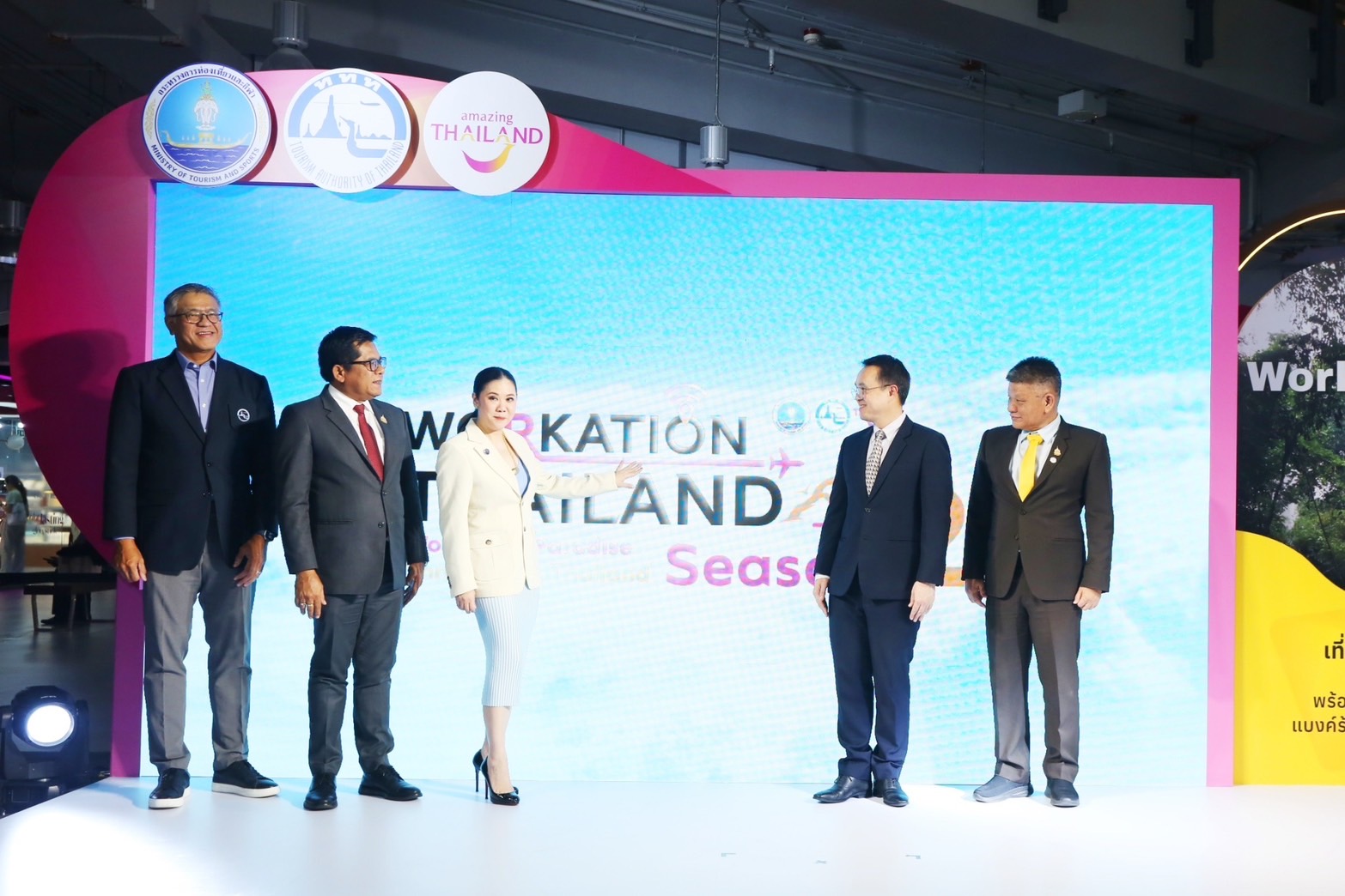 ผุดไอเดีย Pop-up Workspace ในงาน “Workation Paradise 2” สร้างกระแสท่องเที่ยว