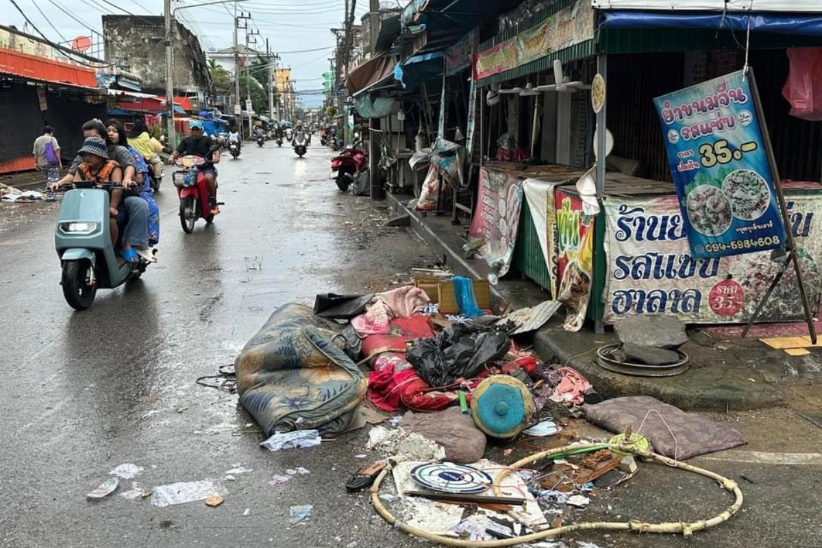 สงขลา น้ำลด-ขยะเกลื่อน ผู้ว่าฯ สั่งเร่งสำรวจความเสียหาย