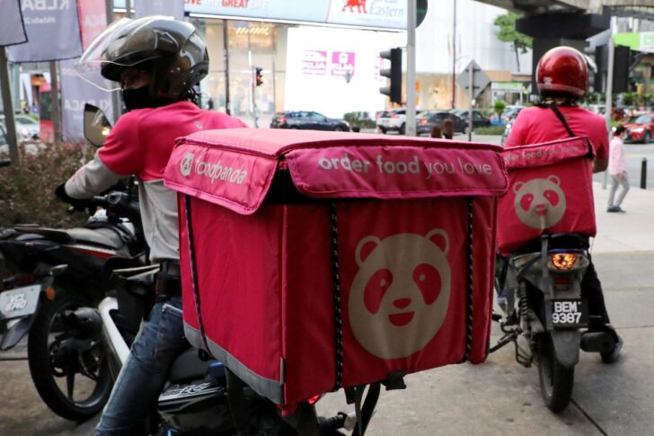 Food Panda ฟู้ดแพนด้า ภาพโดย REUTERS/ Lim Huey Teng