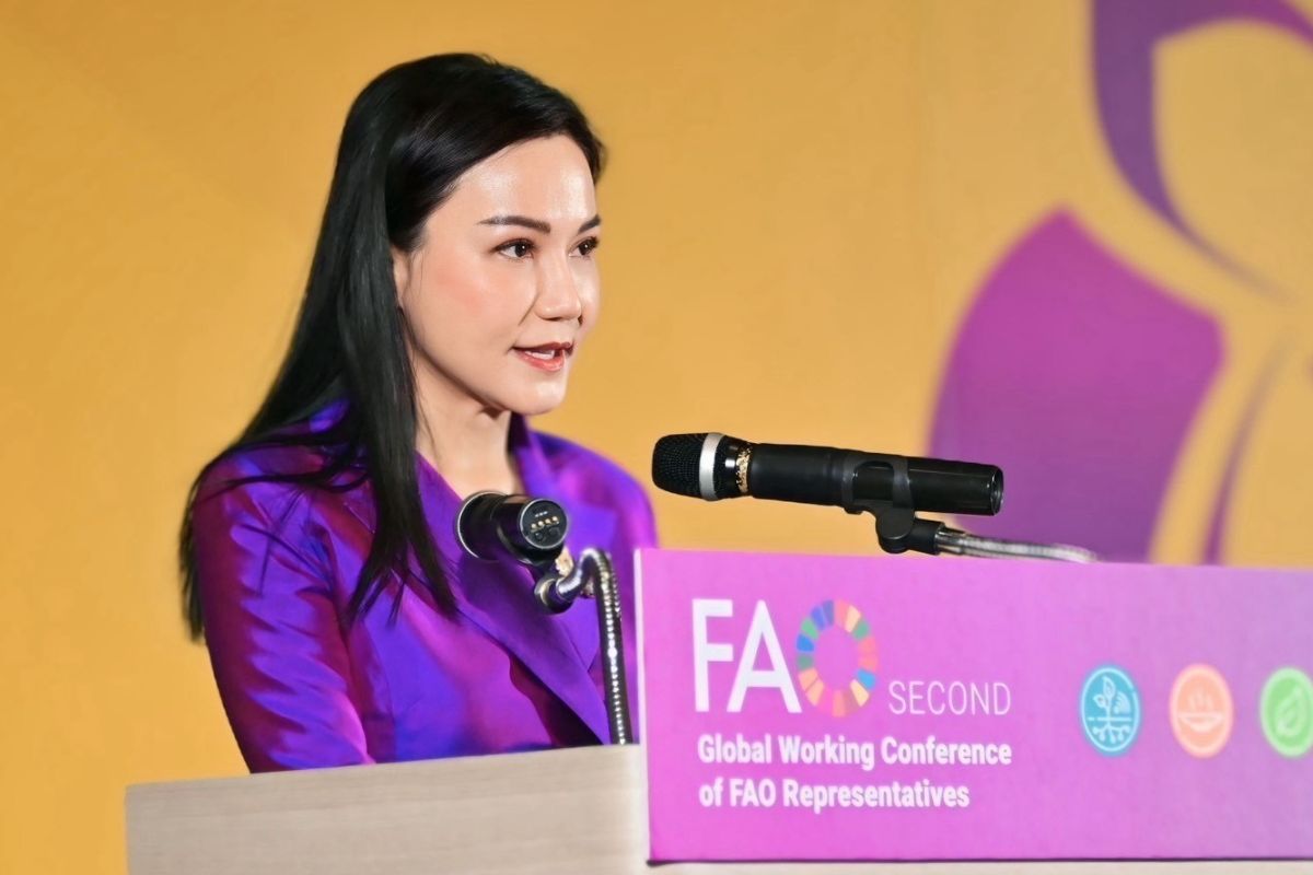 นฤมล ต้อนรับ 150 ผู้บริหาร FAO ร่วมมือผลักดันนโยบายภาคเกษตร