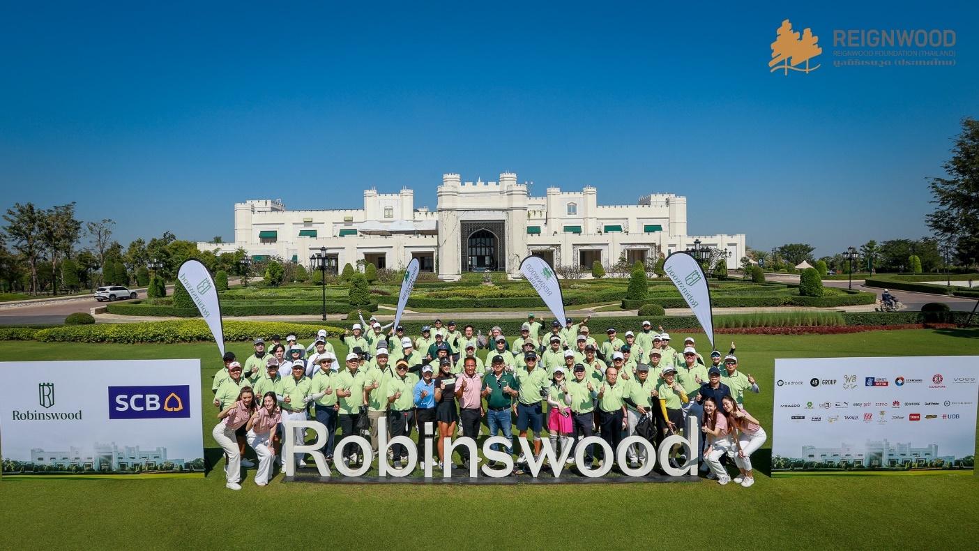 เรนวูด กรุ๊ป และ โรบินส์วูด กอล์ฟ คลับ จัดงานกอล์ฟการกุศล “Foundation Charity Golf Tournament” สนับสนุนนักกีฬาเยาวชนสู่การแข่งขันระดับโลก