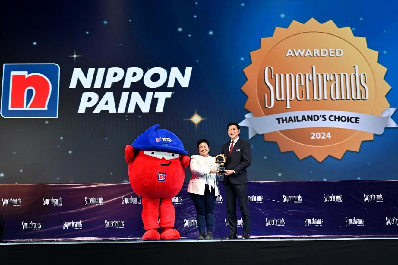 นิปปอนเพนต์ คว้าสุดยอดแบรนด์สีทาอาคารแห่งปี  “Superbrands Thailand 2024” การันตีสียืนหนึ่งในใจลูกค้า
