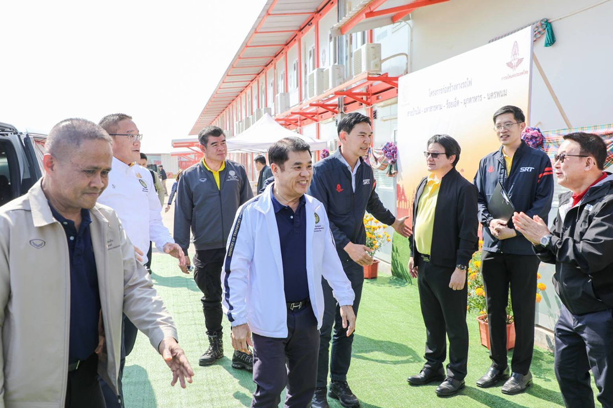 สุริยะ เกาะติดทางคู่บ้านไผ่-นครพนม สั่งรถไฟห้ามช้าบูมเศรษฐกิจค้าชายแดนไทย-ลาว