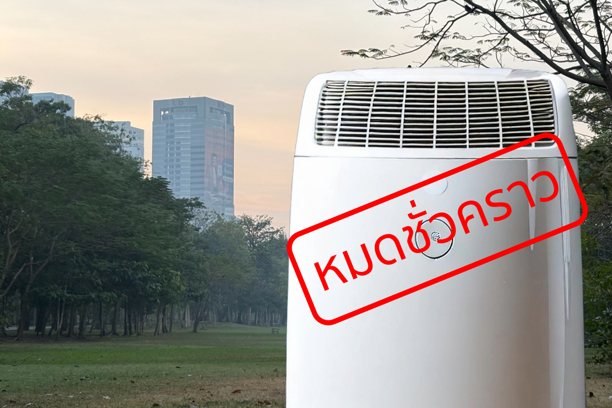 เครื่องฟอกอากาศขาดตลาด รับ PM 2.5 รุนแรง ยอดขายพุ่ง 2-3 เท่า