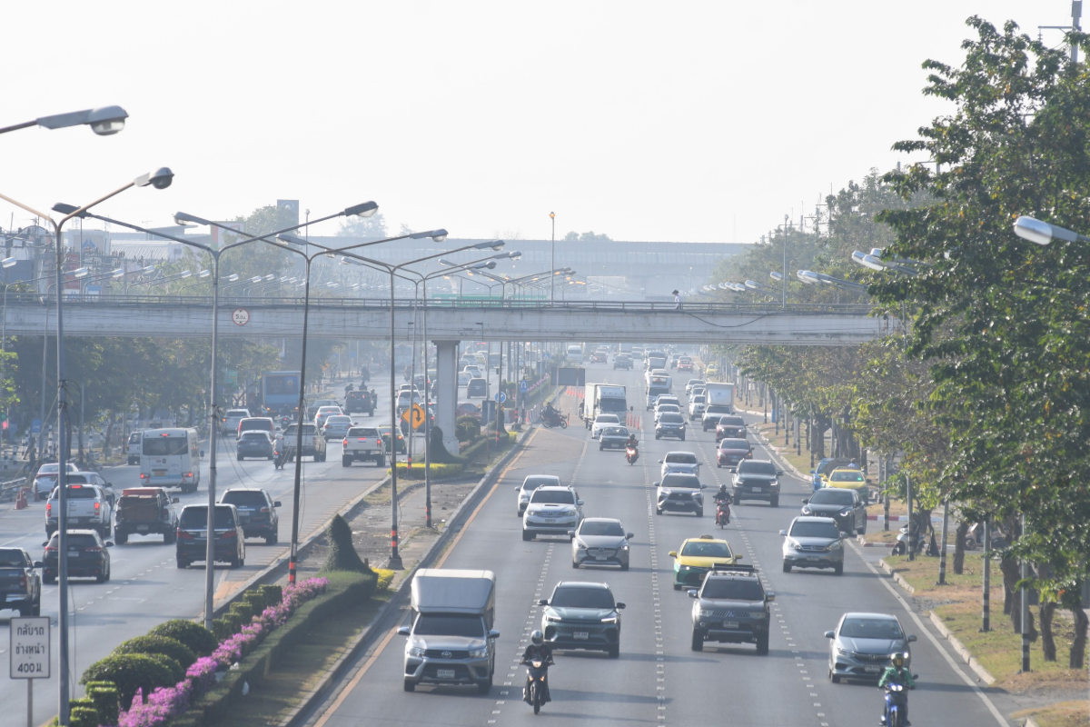 ฝุ่น PM 2.5 เช้านี้ (7 ม.ค. 68) กทม.สีแดงทุกพื้นที่ บางคอแหลมหนักสุด