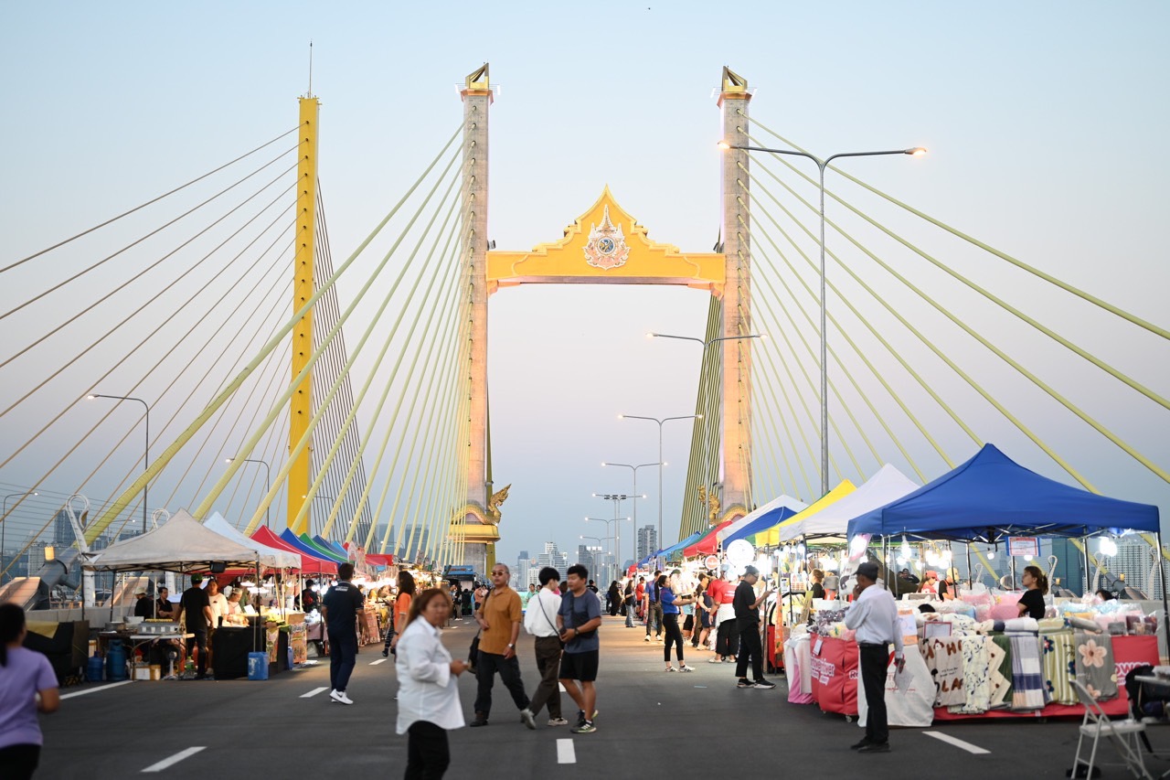 วิธีเดินทาง-ที่จอดรถ ชมสะพานทศมราชัน งานมหกรรมสุขเต็มสิบ ถึง 19 ม.ค.นี้