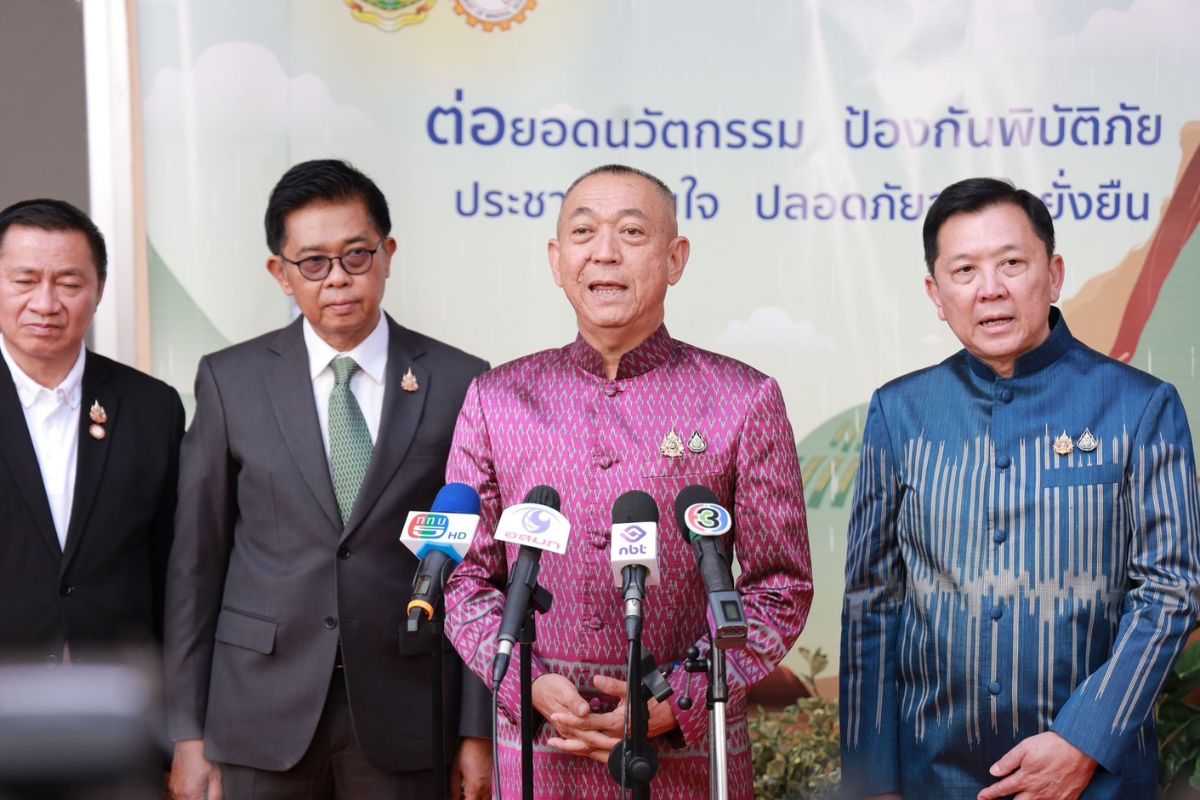เฉลิมชัยชงของบฯ 400 ล้าน รับมือเหตุดินโคลนถล่มปี’68 ทั่วประเทศ