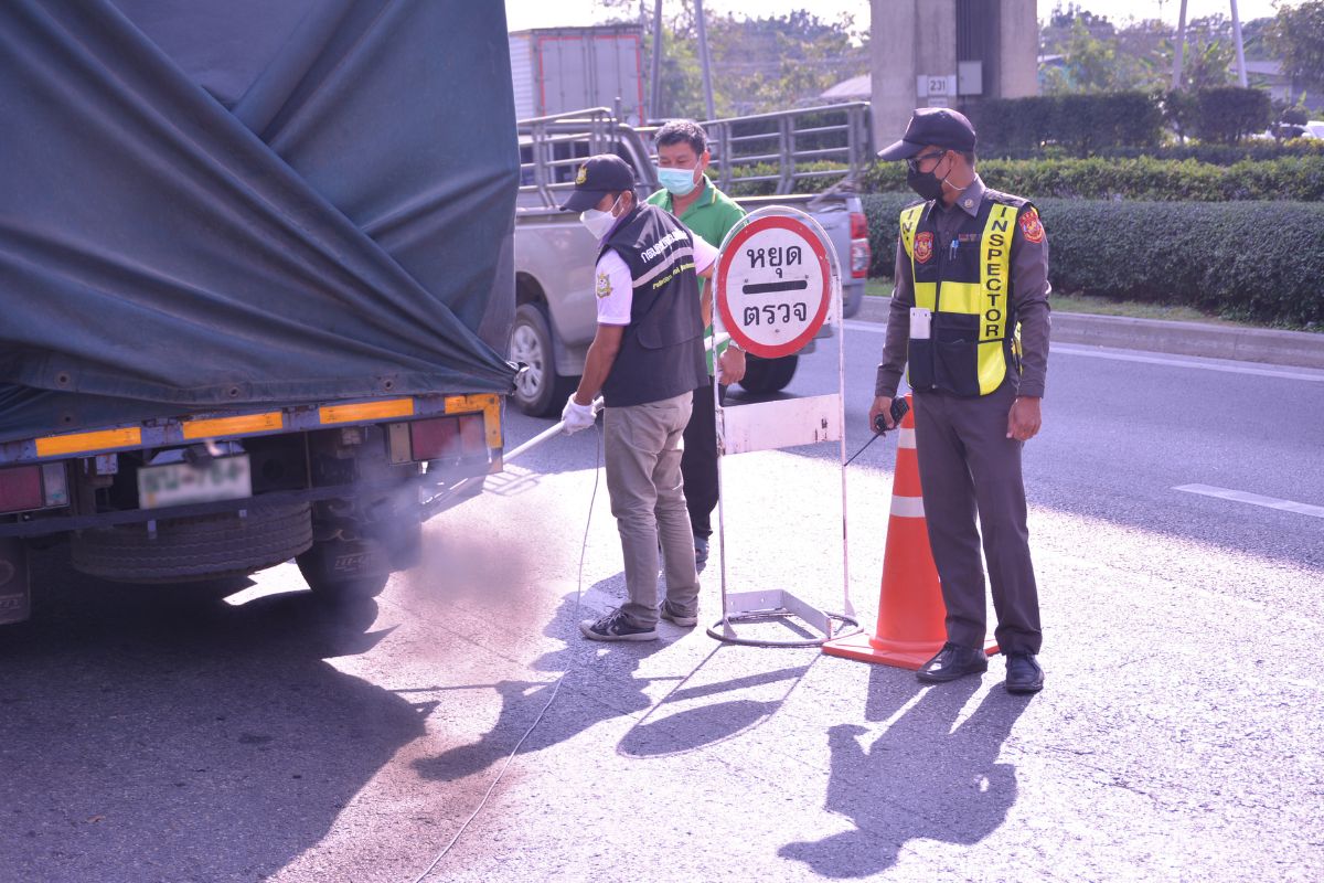 กทม.-ปริมณฑล ตั้งจุดตรวจรถควันดำ 30 จุด ลดฝุ่น PM 2.5