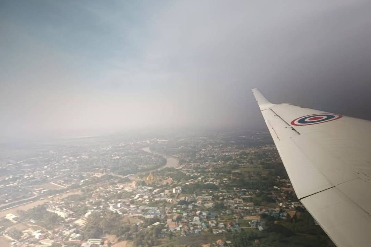 กรมฝนหลวง เร่งบินลดฝุ่น PM 2.5 ในเขต กทม. อย่างต่อเนื่อง