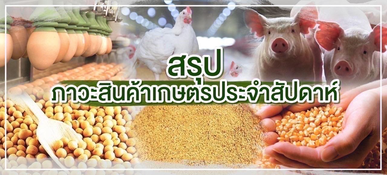 สรุปภาวะสินค้าเกษตรประจำสัปดาห์ วันที่ 20 – 24 มกราคม 2568