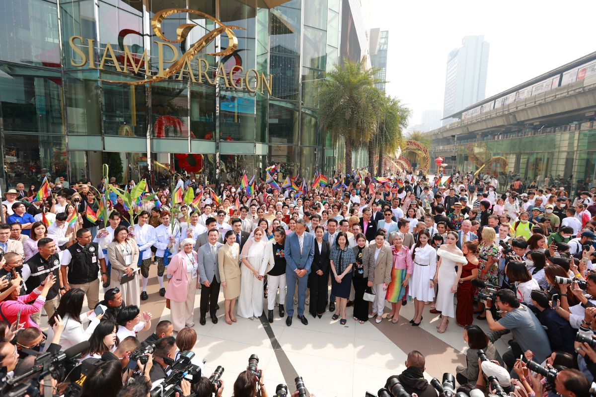 สยามพิวรรธน์-เดอะมอลล์กรุ๊ป เปิดสิทธิและเสรีภาพในยุคสมรสเท่าเทียม