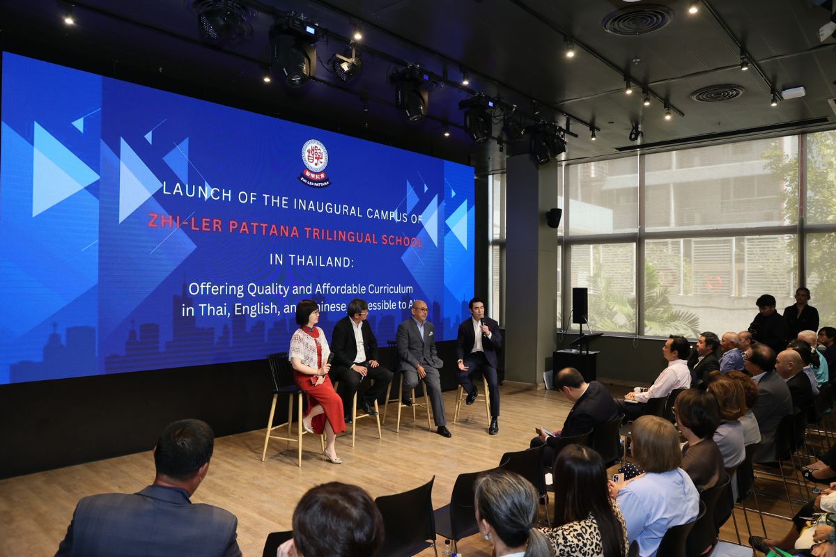 โรงเรียนสามภาษา จื้อ-เล่อ พัฒนา เปิดตัวแคมปัสแรกในไทย