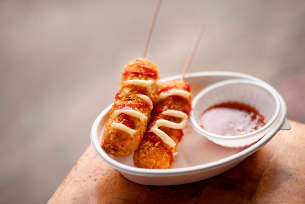 คอร์นด็อก (Korean Corndog) 