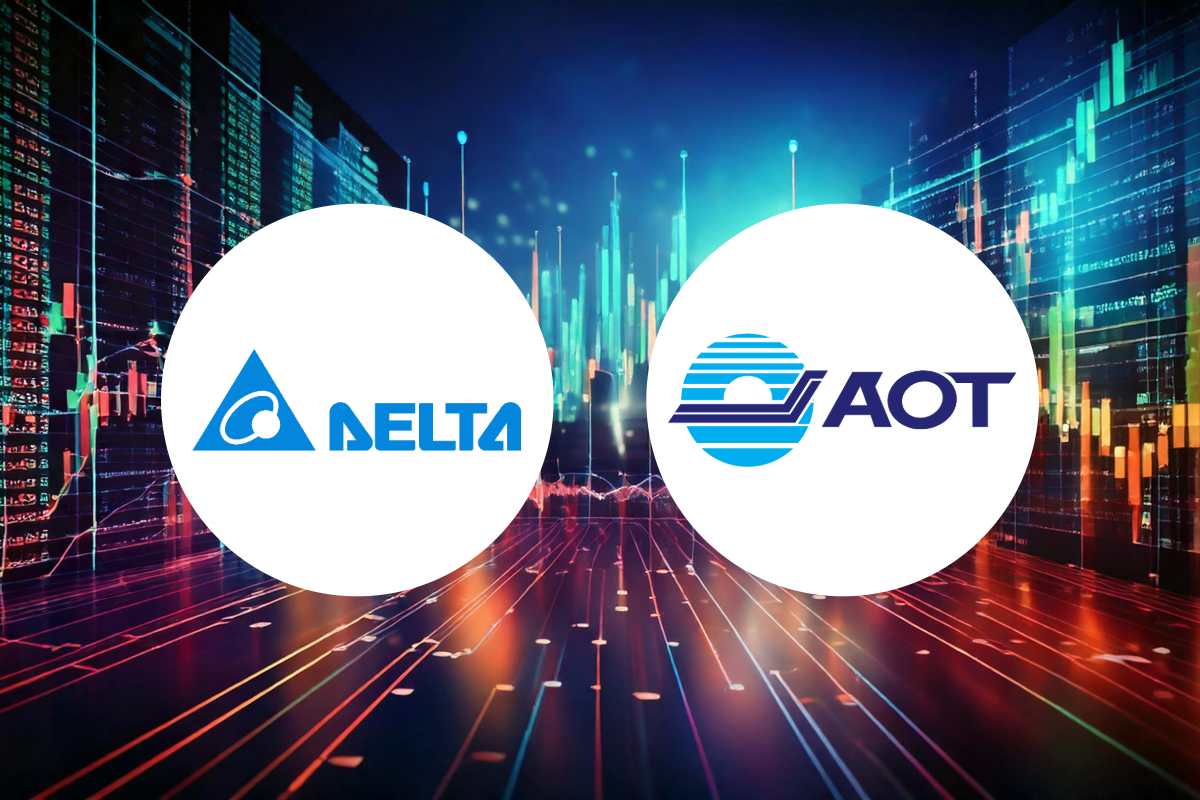 DELTA ราคาหุ้นเปิดดิ่งติดฟลอร์ AOT ติดลบหนัก 11%