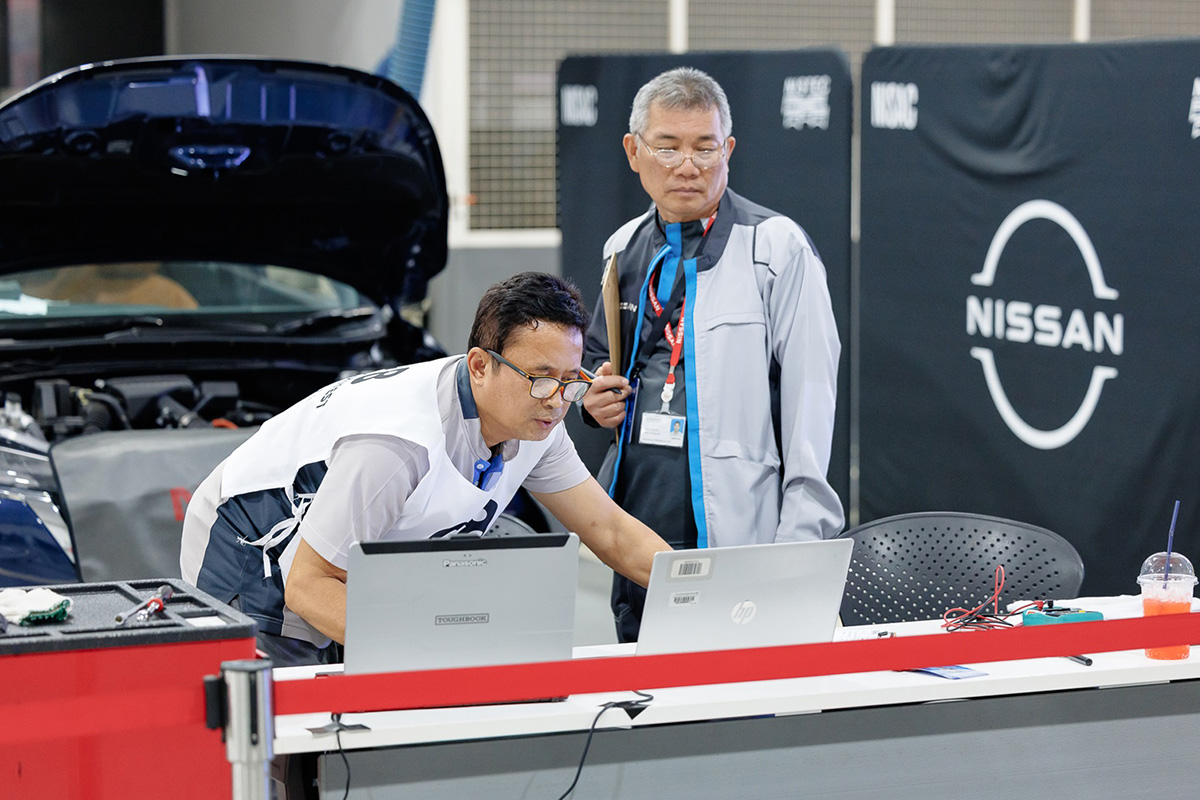 Nissan Skill Contest เพิ่มทักษะคุณภาพ-งานบริการ