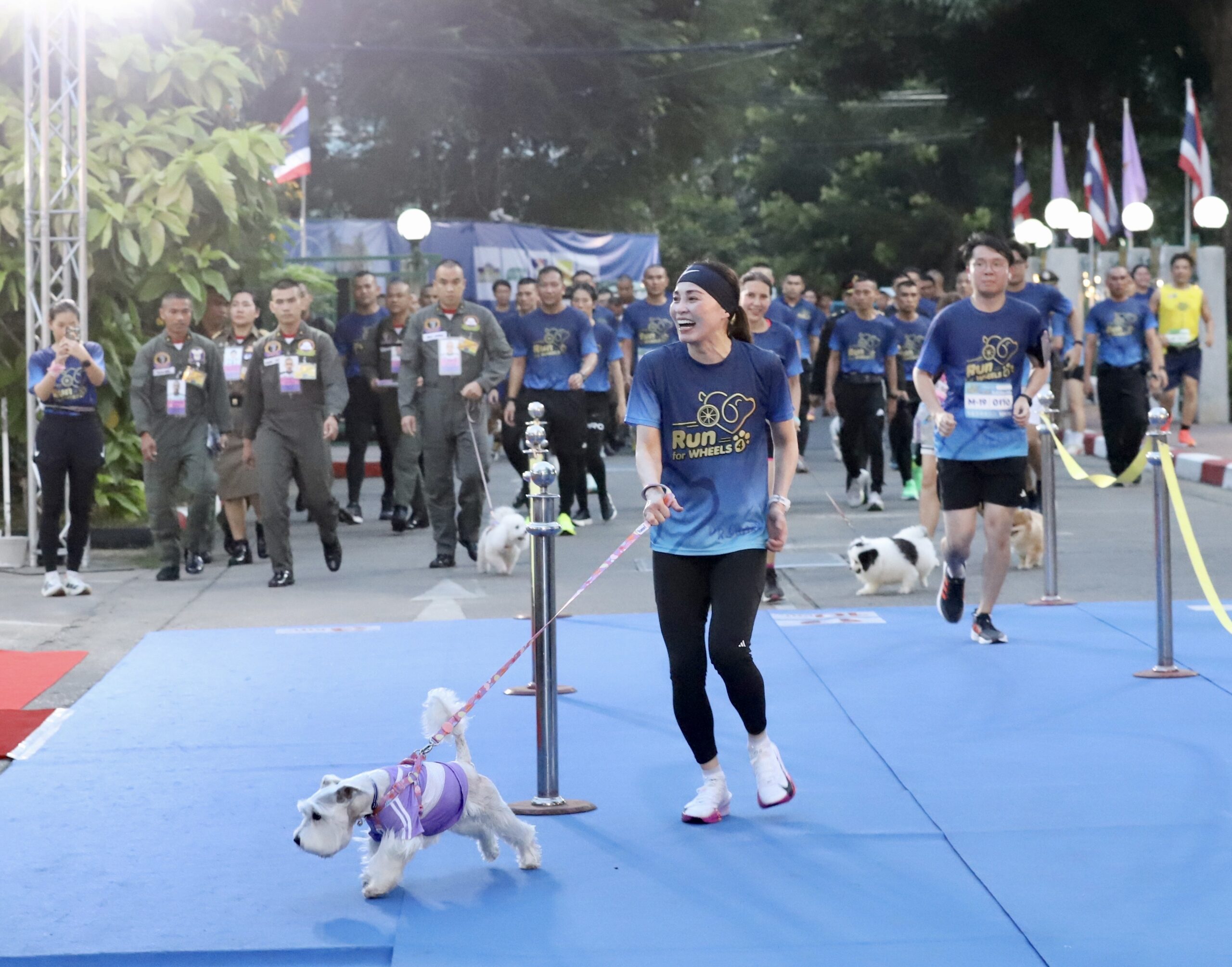 พระราชินี เสด็จฯส่วนพระองค์ ทรงร่วมวิ่งรายการ Run For Wheels ครั้งที่ 4 