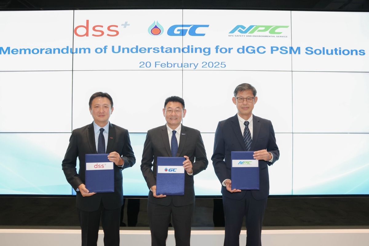 GC จับมือ dss+ และ NPC เล็งยกระดับความปลอดภัยในภาคการผลิต