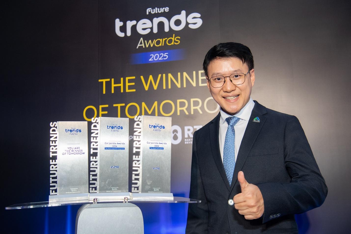 AXONS คว้า 3 รางวัลจาก Future Trends Awards 2025 